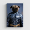 'The Pawman' Pet Portrait Canvas