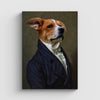 The Ambassador Pet Portrait Canvas