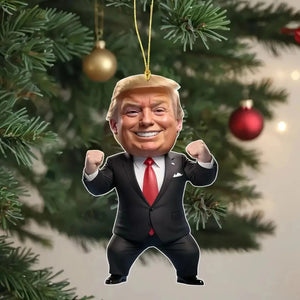 Donald Trump Christmas Bauble