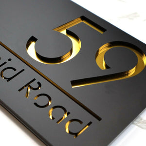 Royal Anthracite House Sign