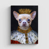 King Henry Pet Portrait Canvas