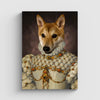 The Young Lady Pet Portrait Canvas