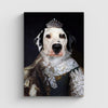 The Princess Pet Portrait Canvas