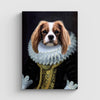 The Queen Pet Portrait Canvas