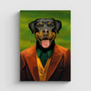 'The Joker' Pet Portrait Canvas