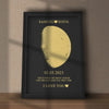 Personalised Gold Foil Moon Phase