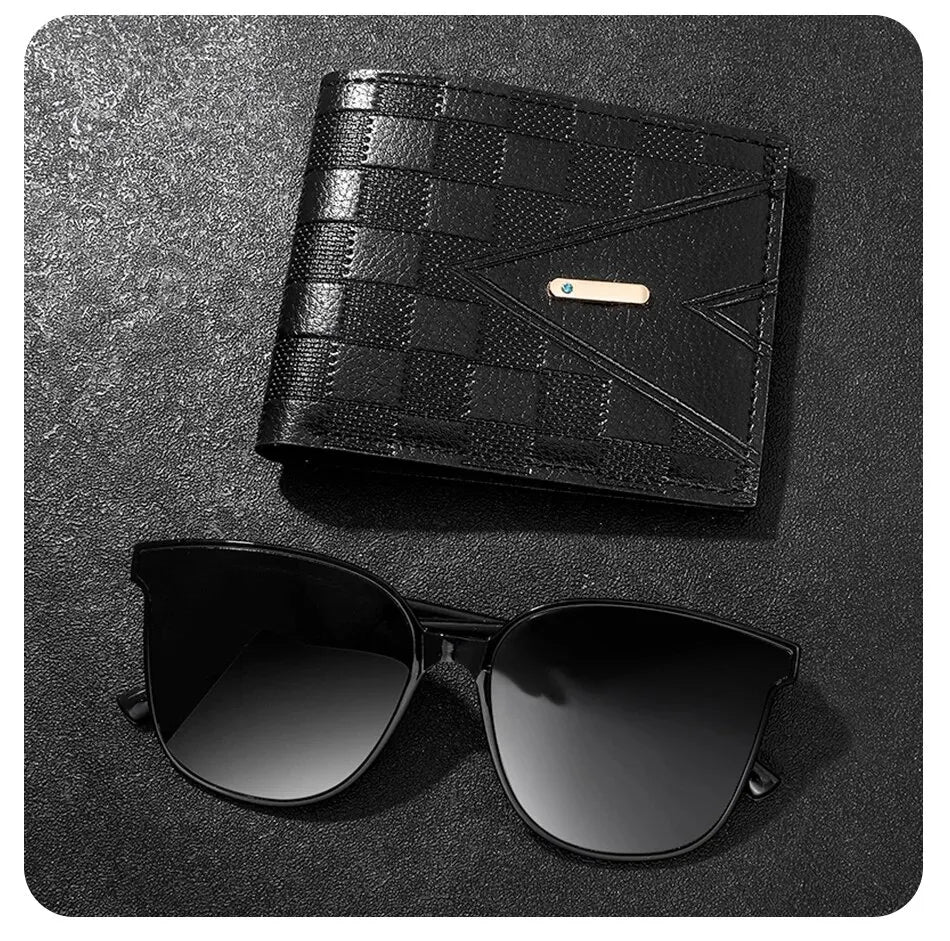 Luxury Mens Watch & Wallet Gift Set