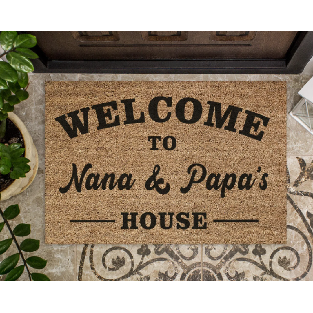 Personalised Bespoke Welcome Door Mat