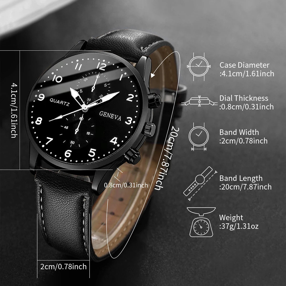 Mens Watch Gift Set