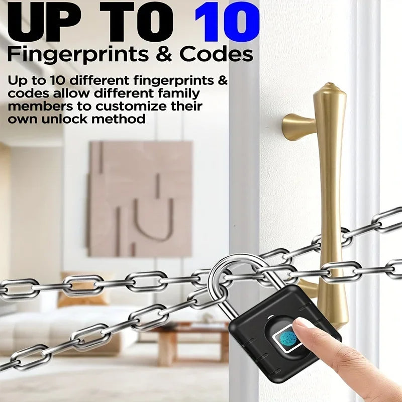 Smart Fingerprint Padlock