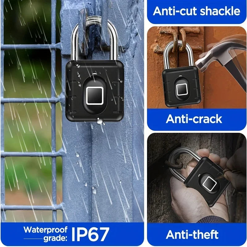 Smart Fingerprint Padlock