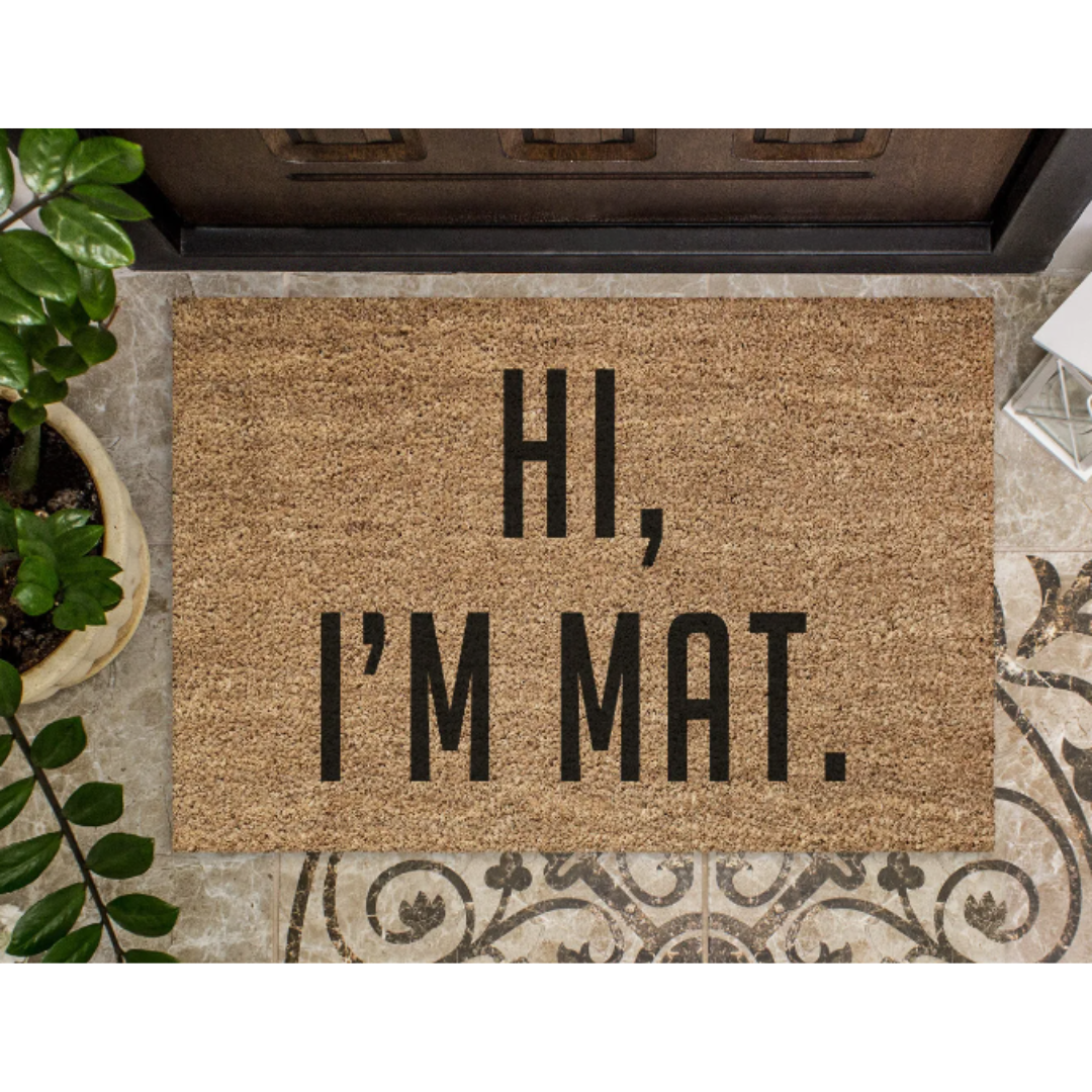 Personalised Bespoke Welcome Door Mat