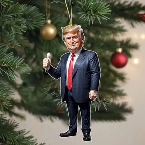 Donald Trump Christmas Bauble