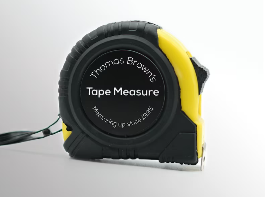 Custom Engraved Tape Measure