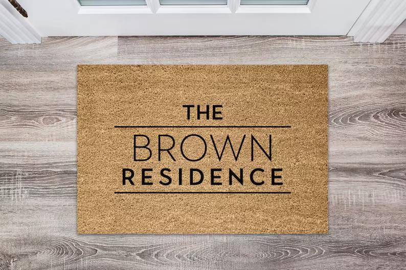 Personalised Design Door Mat