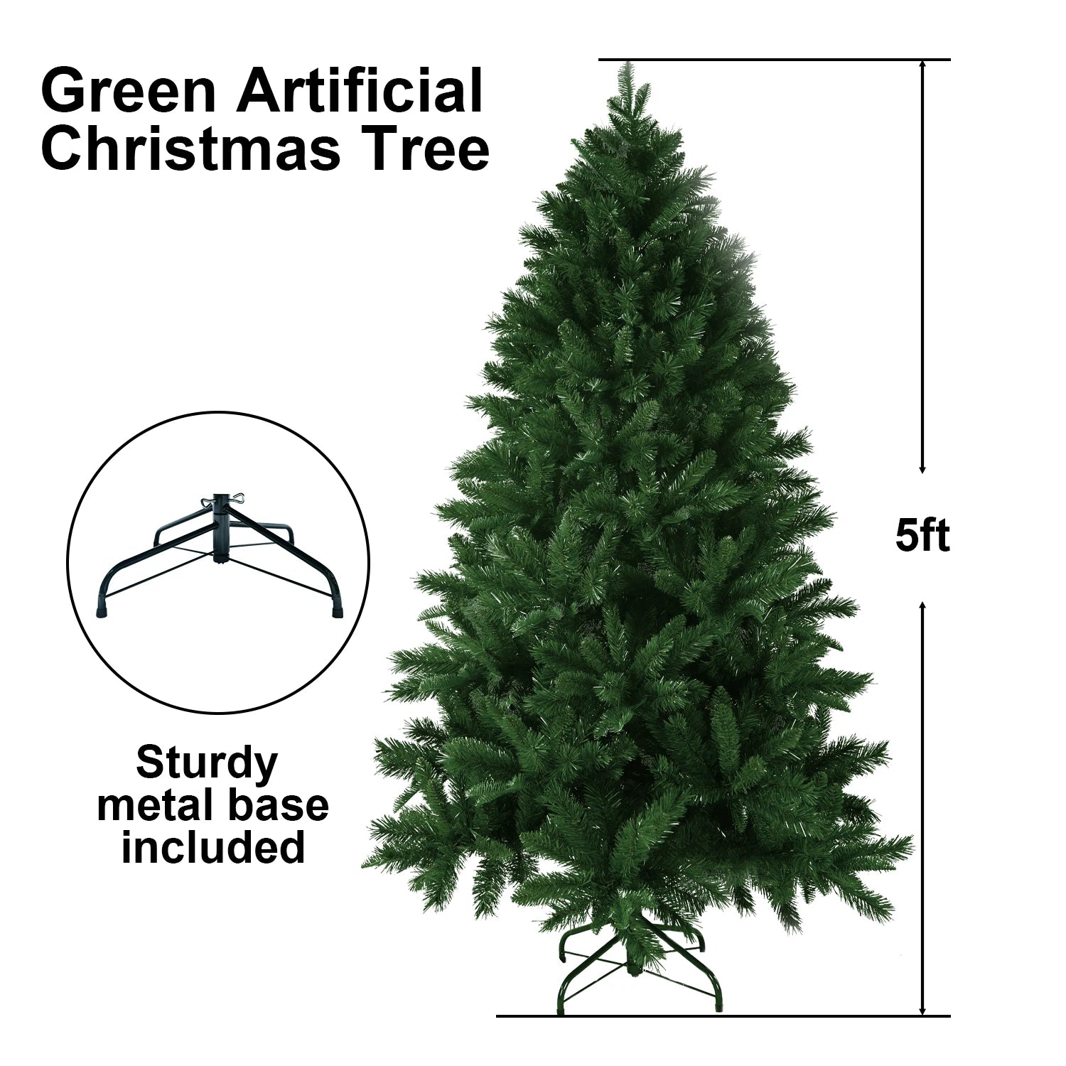 Easy-Setup Premium Artificial Christmas Tree