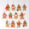 12-Pack Gingerbread Man Christmas Tree Ornaments