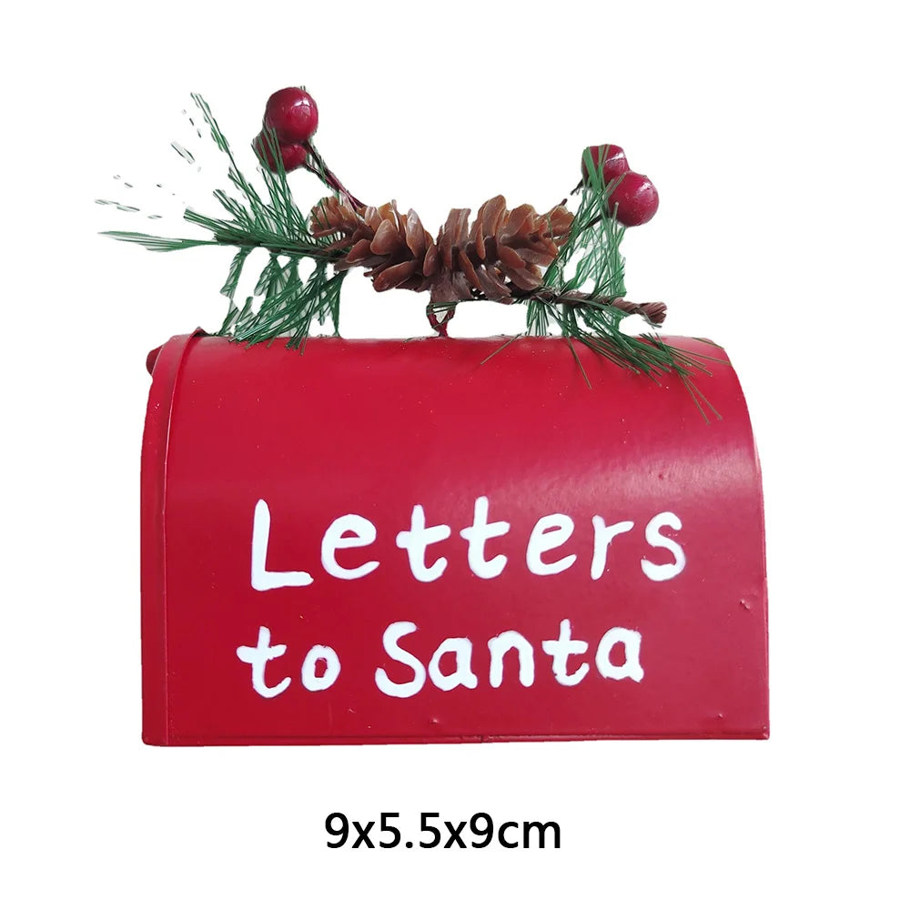 Santa Claus Letter Mailbox Hanging Ornament