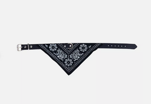 Royal Dog Collar Bandana