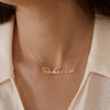 Dainty Personalised 18K Gold Plated Name Necklace