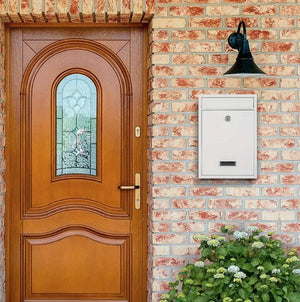 Lockable Wall-Mounted Post Box