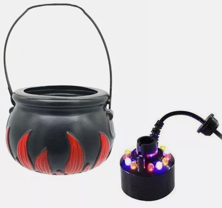 Mystical Halloween Witch Pot Smoke Cauldron