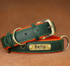 RoyalTag Personalised Leather Dog Collar