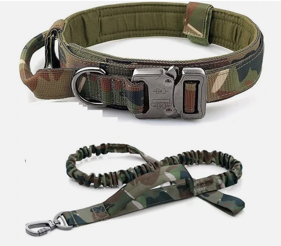 Luxe Tactical Dog Collar Leash