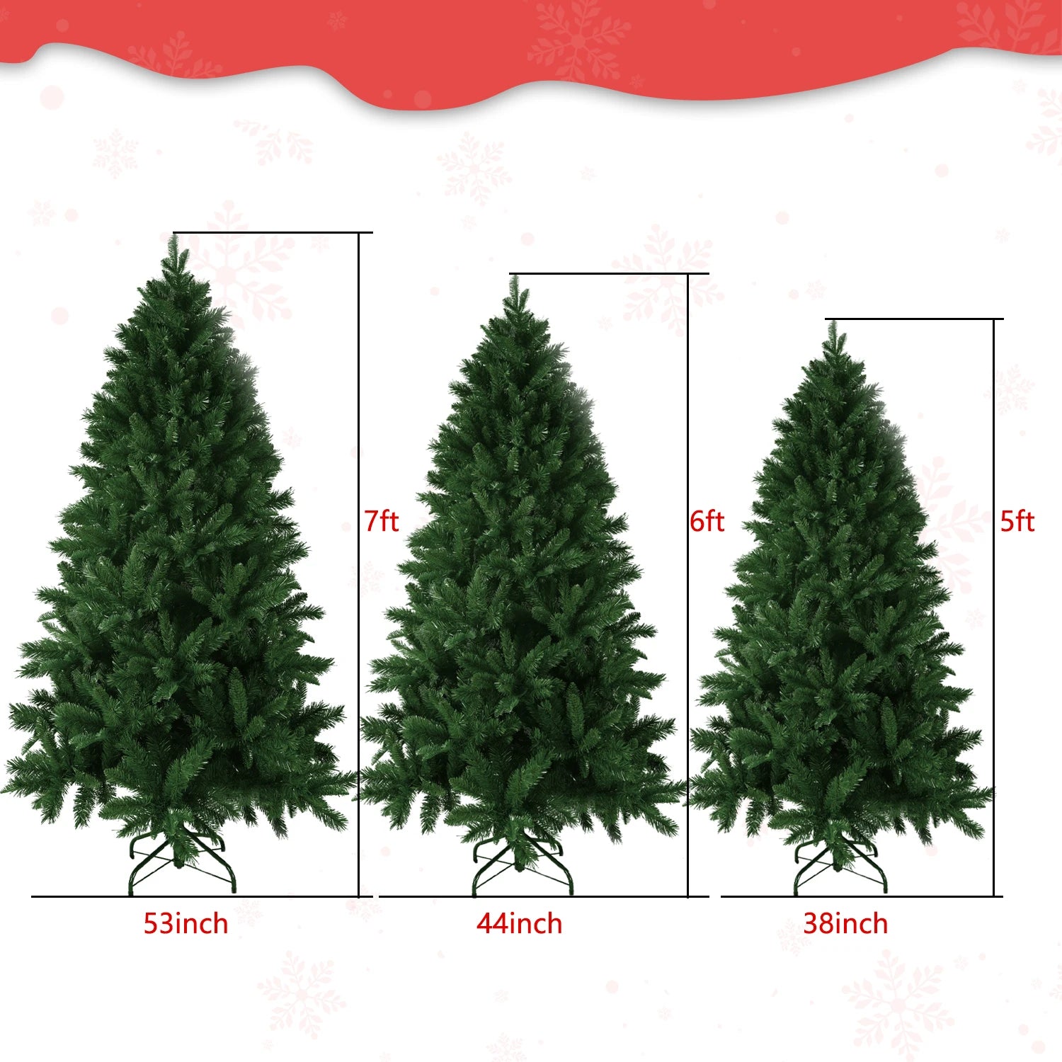 Easy-Setup Premium Artificial Christmas Tree