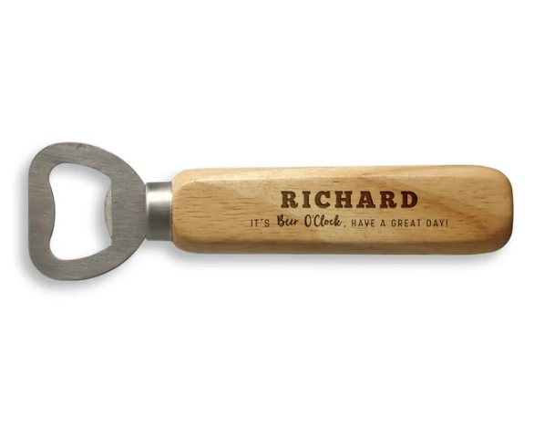 Personalised Fathers Day Bottle Opener