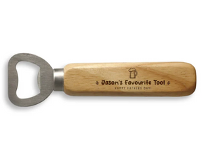 Personalised Fathers Day Bottle Opener