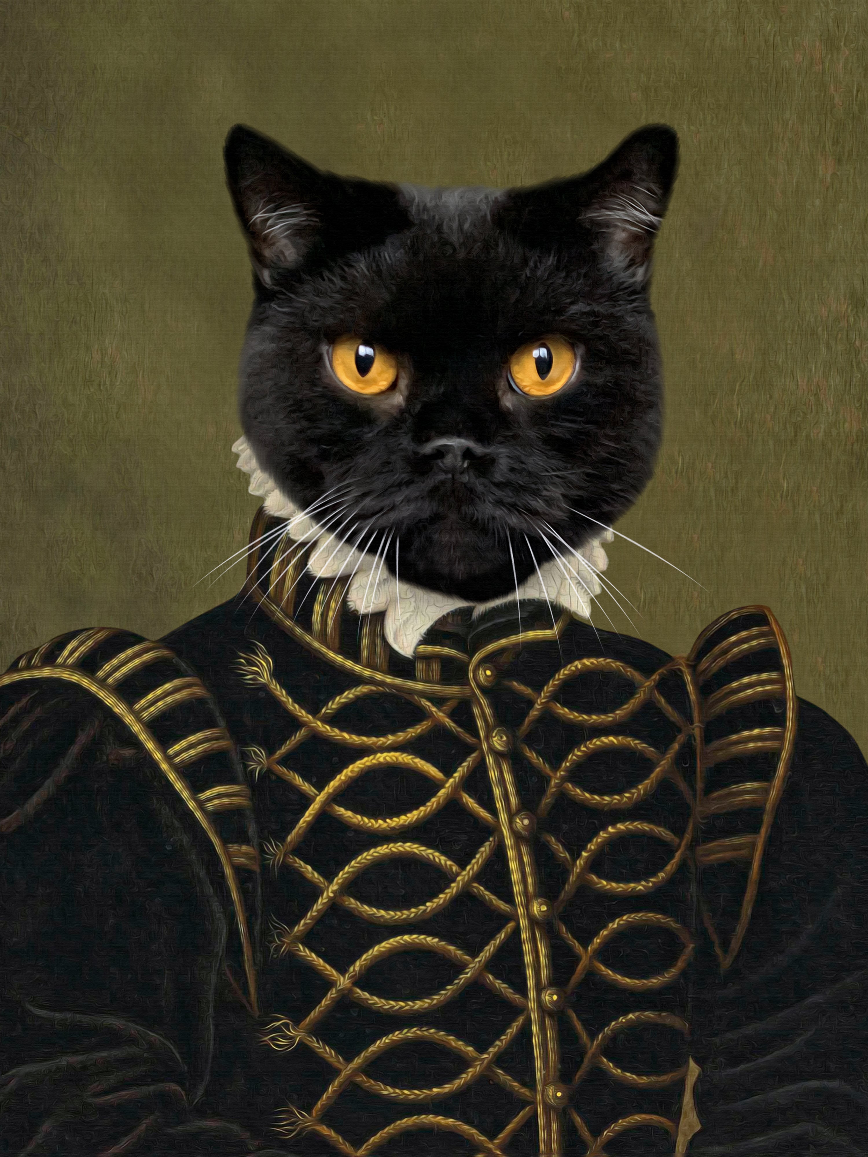 The Nobel Pet Portrait Canvas