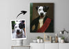 The Pastor Pet Portrait Canvas