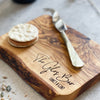 Personalised Rustic Cheeseboard