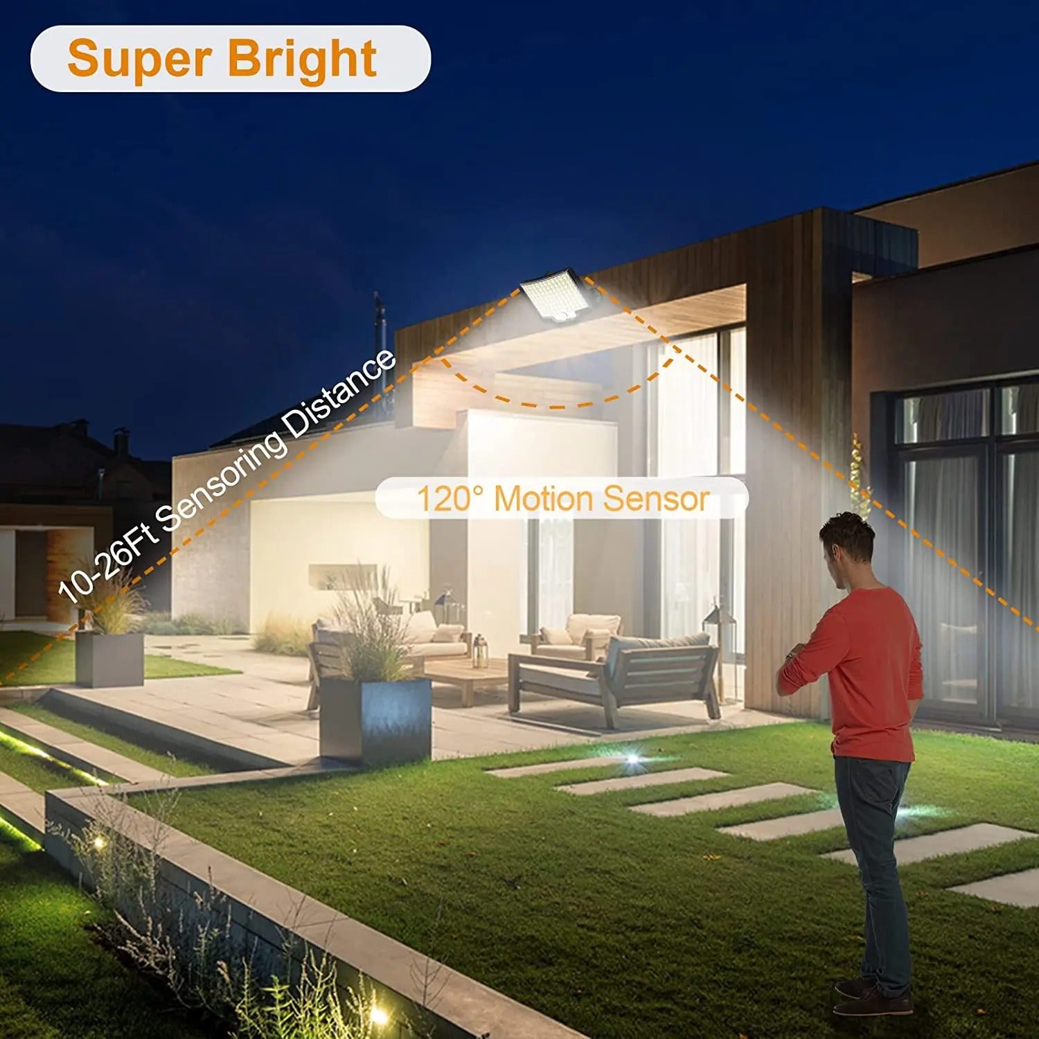 Solar Motion Sensor Lights