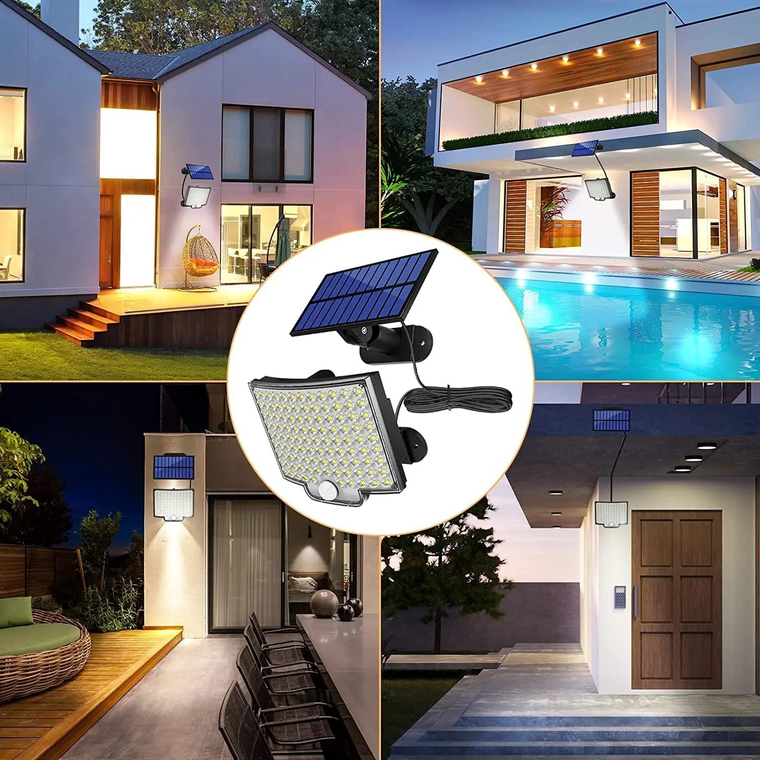 Solar Motion Sensor Lights