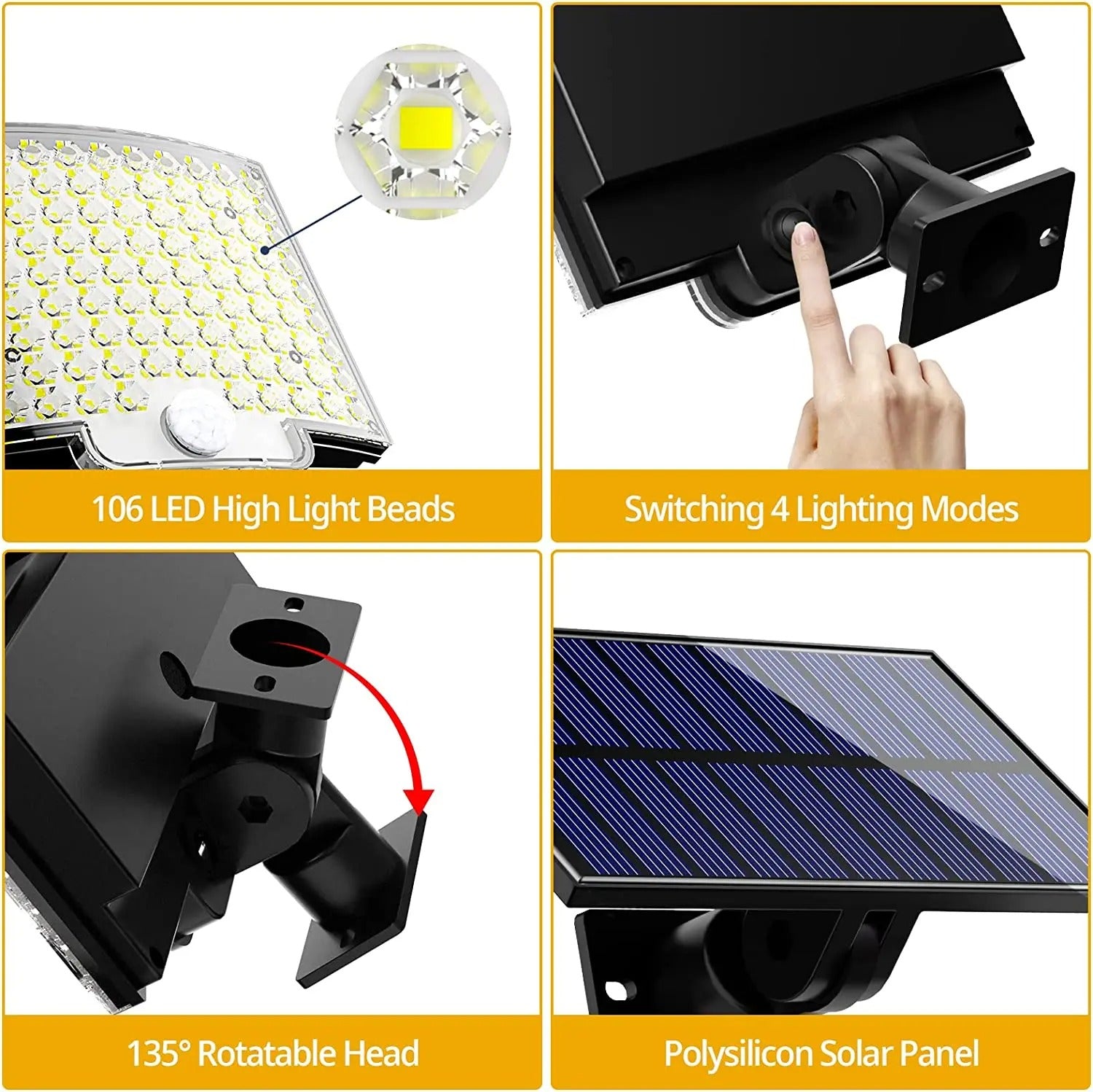 Solar Motion Sensor Lights