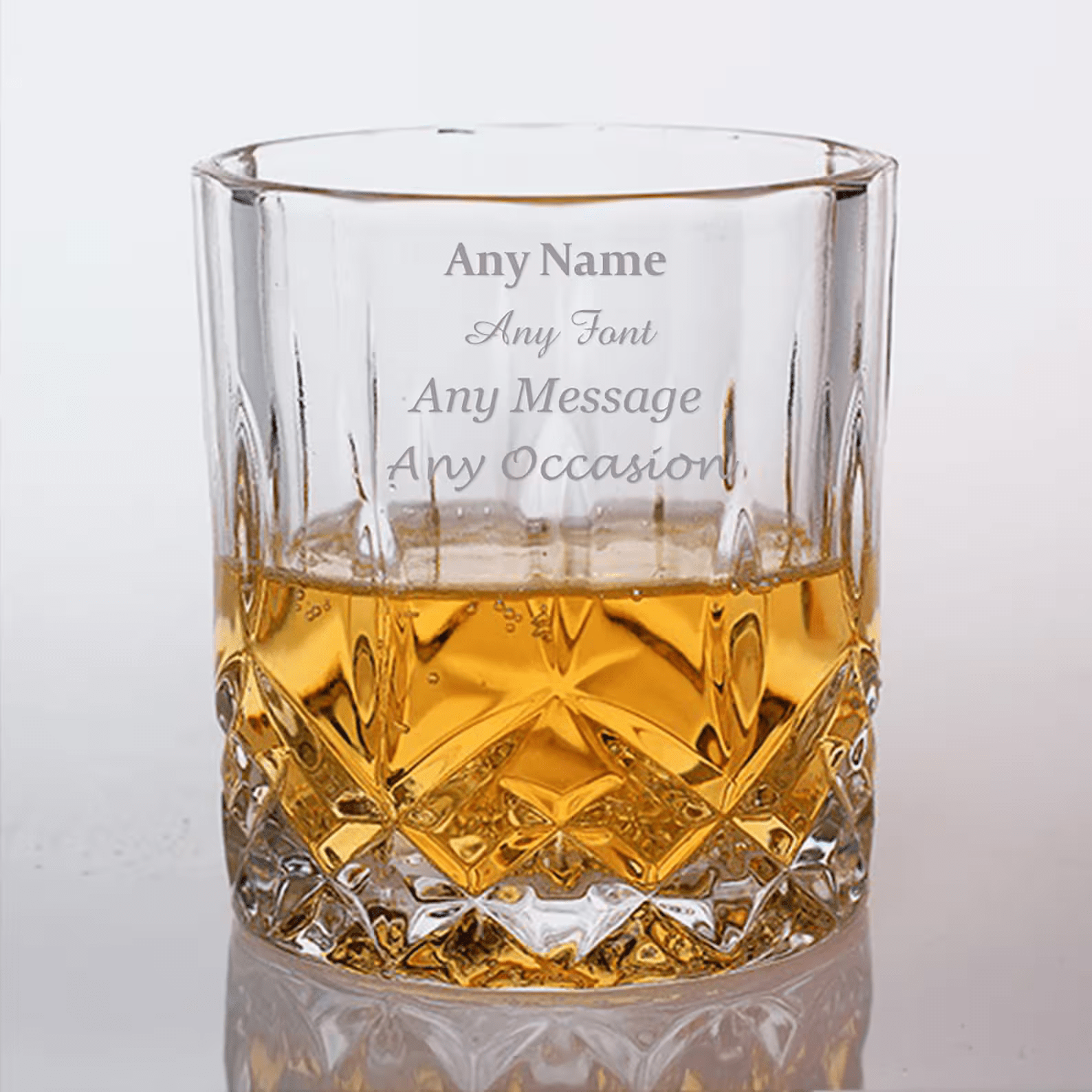 Personalised Luxury Whiskey Glass