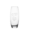 Personalised Heart Vase