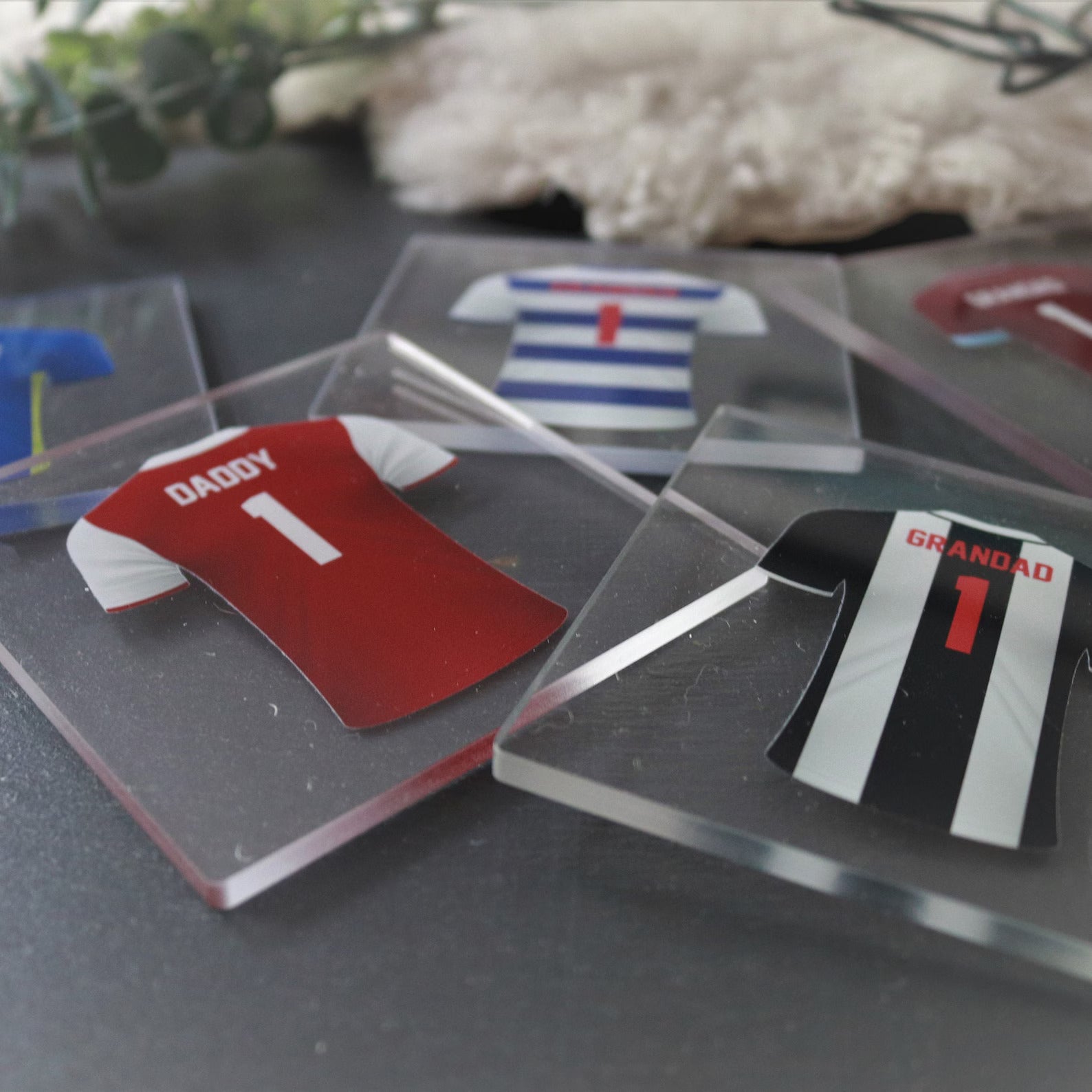 Personalised Football Shirt Coaster