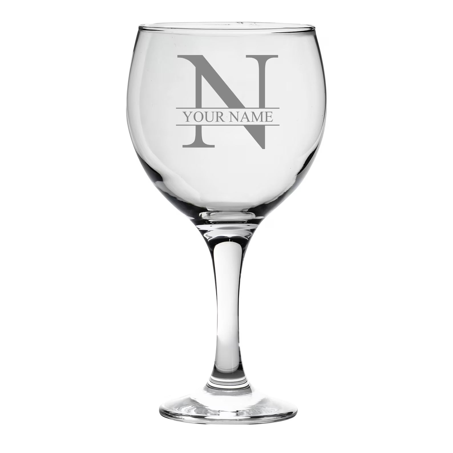 Personalised Name Gin Glass