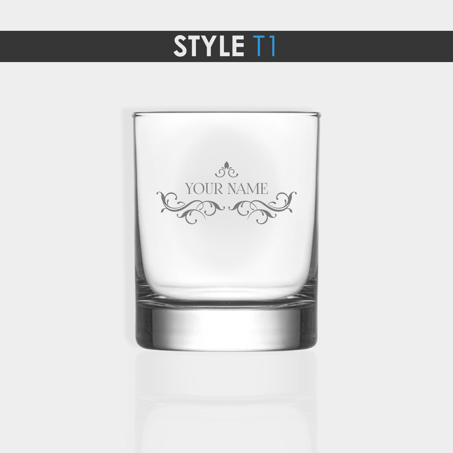 Personalised Whiskey Tumbler