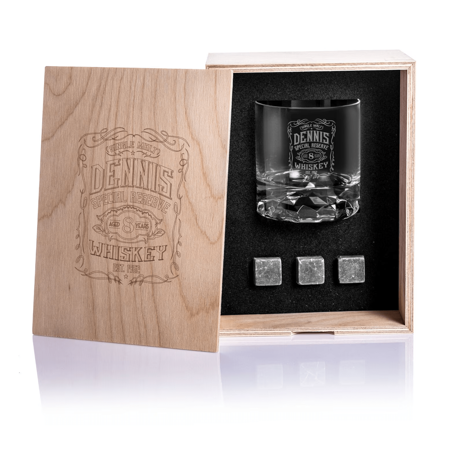 Signature Personalised Whiskey Glass & Box