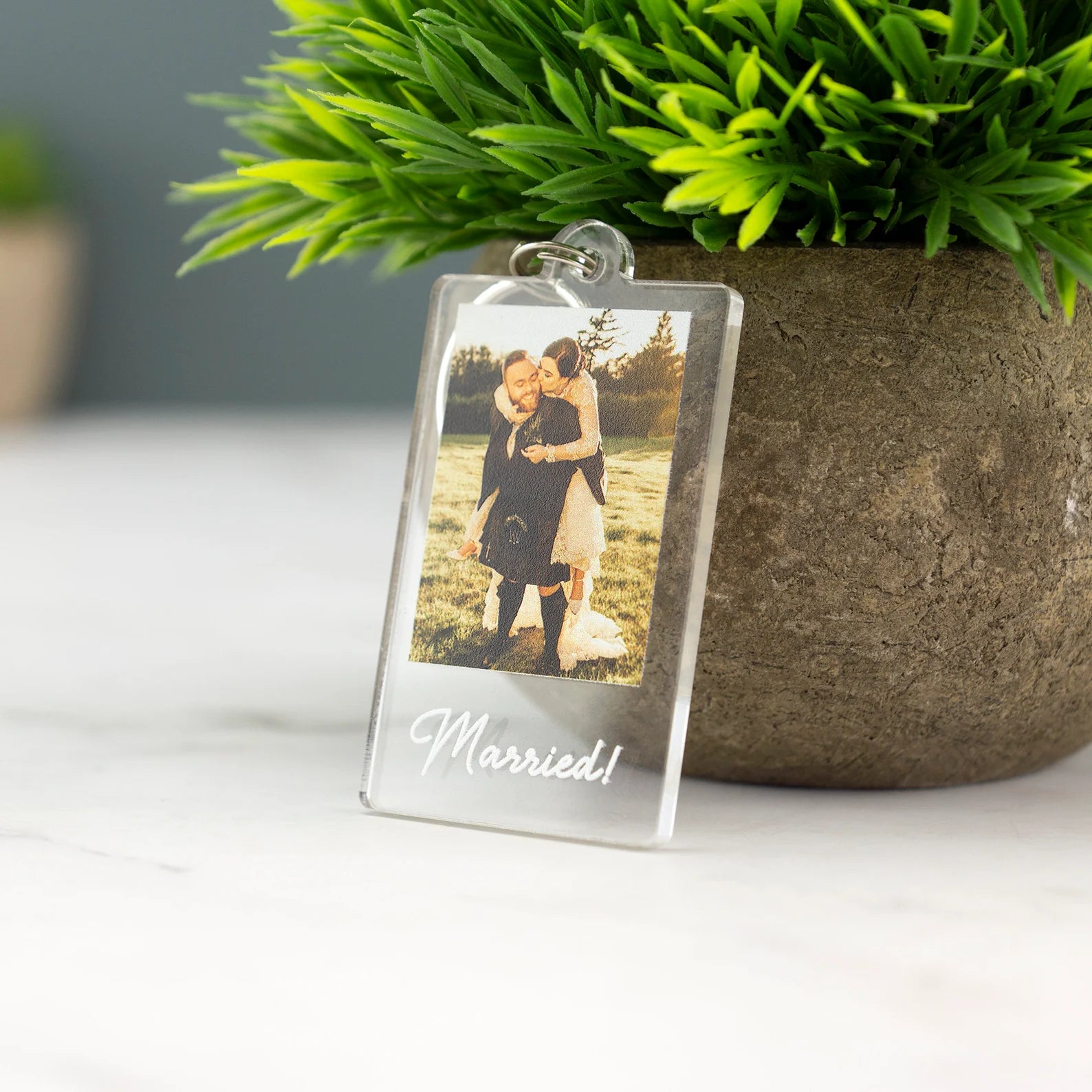 Personalised Photo Keyring