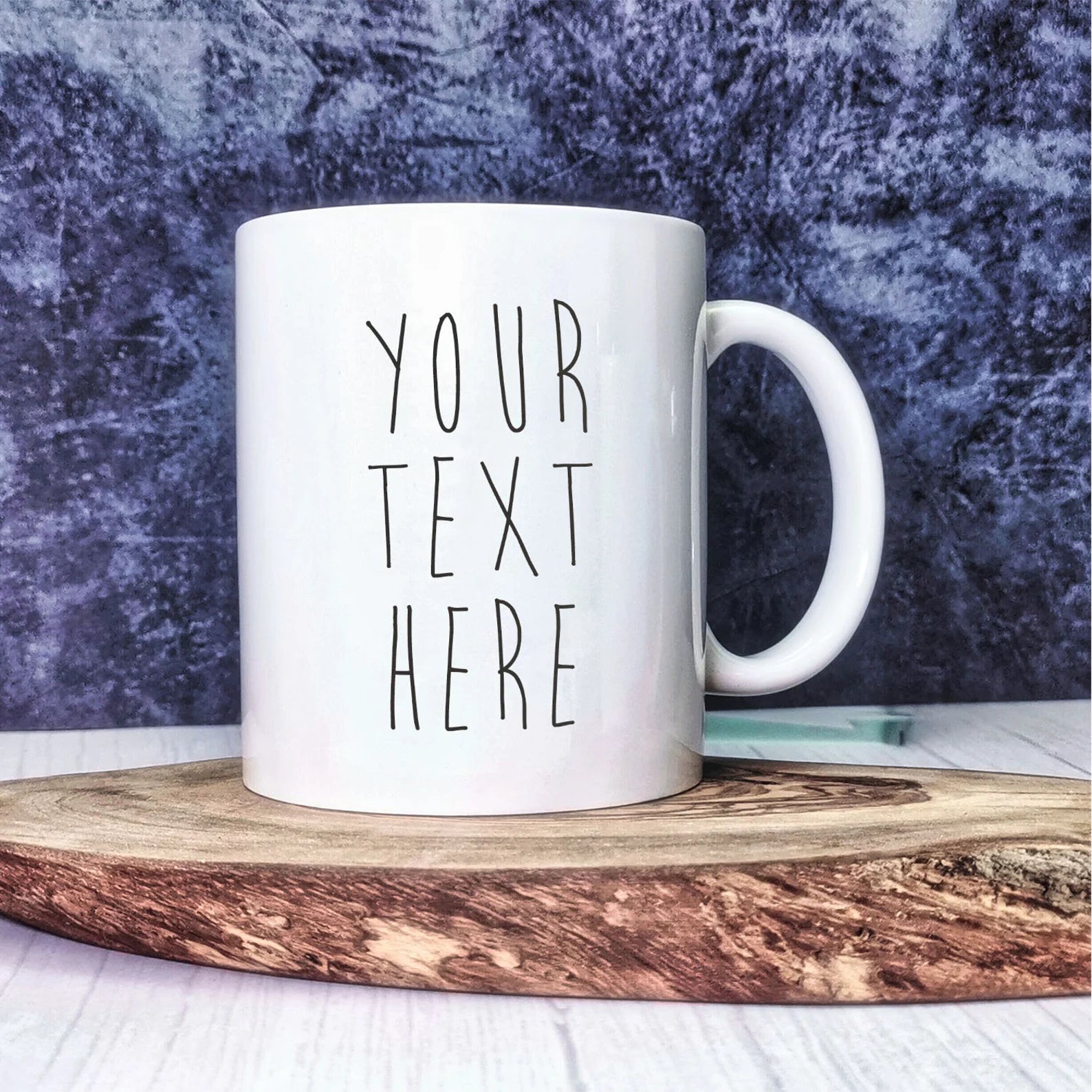 Personalised Photo & Text Mug