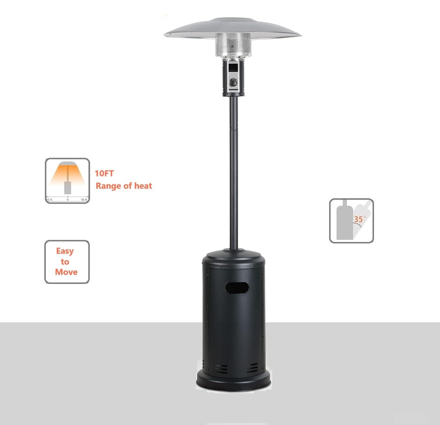 Powerful Outdoor Gas Patio Heater