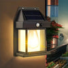 Solar Power Motion Sensor Outdoor Garden Lamp