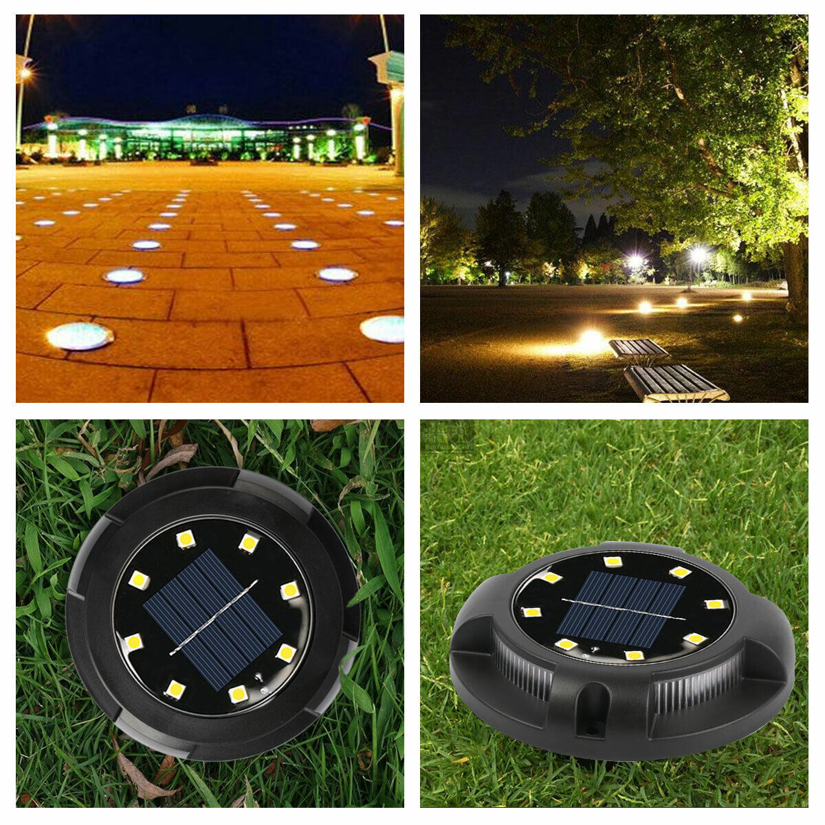 Solar Power Ground Lights