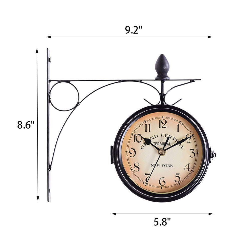 Outdoor Garden Paddington Station Wall Clock