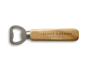 Personalised Fathers Day Bottle Opener